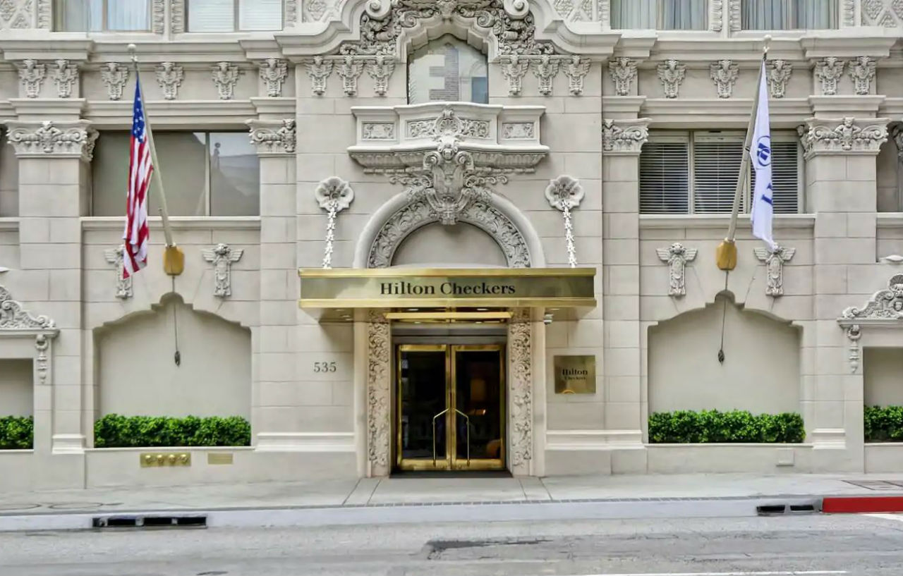 Hilton Checkers Лос Анджелис Екстериор снимка